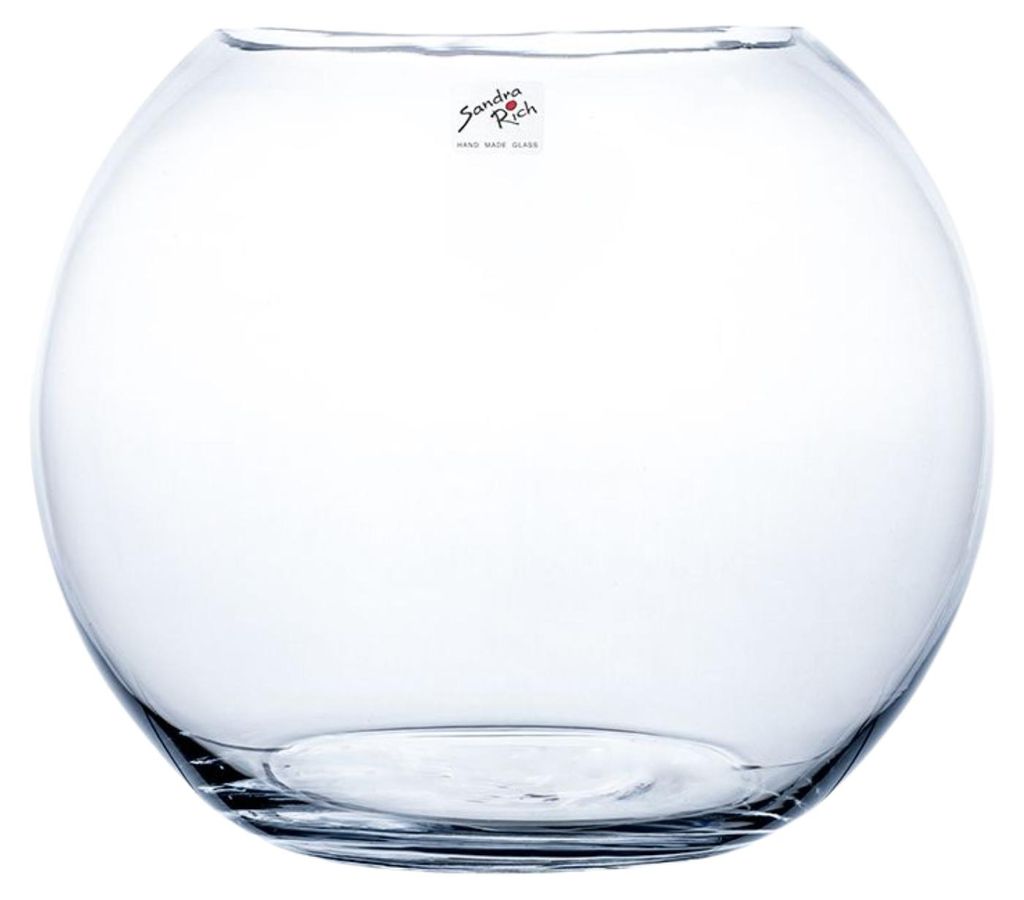 Kugelvase, Glaskugel GLOBE H. 24,5cm D. 30cm Glas Produktbild 