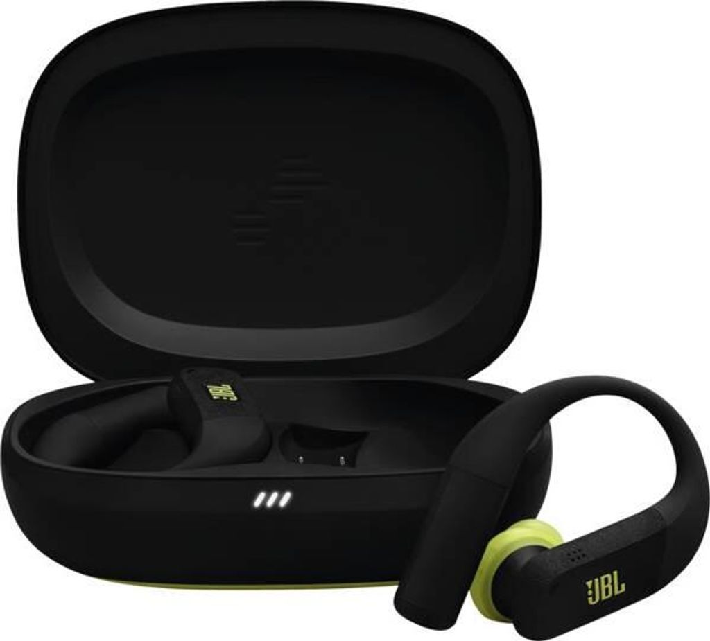 JBL Endurance Peak 4 In-Ear-TWS-Sport-Kopfhörer BT ANC, IP68, Schwarz/Limette