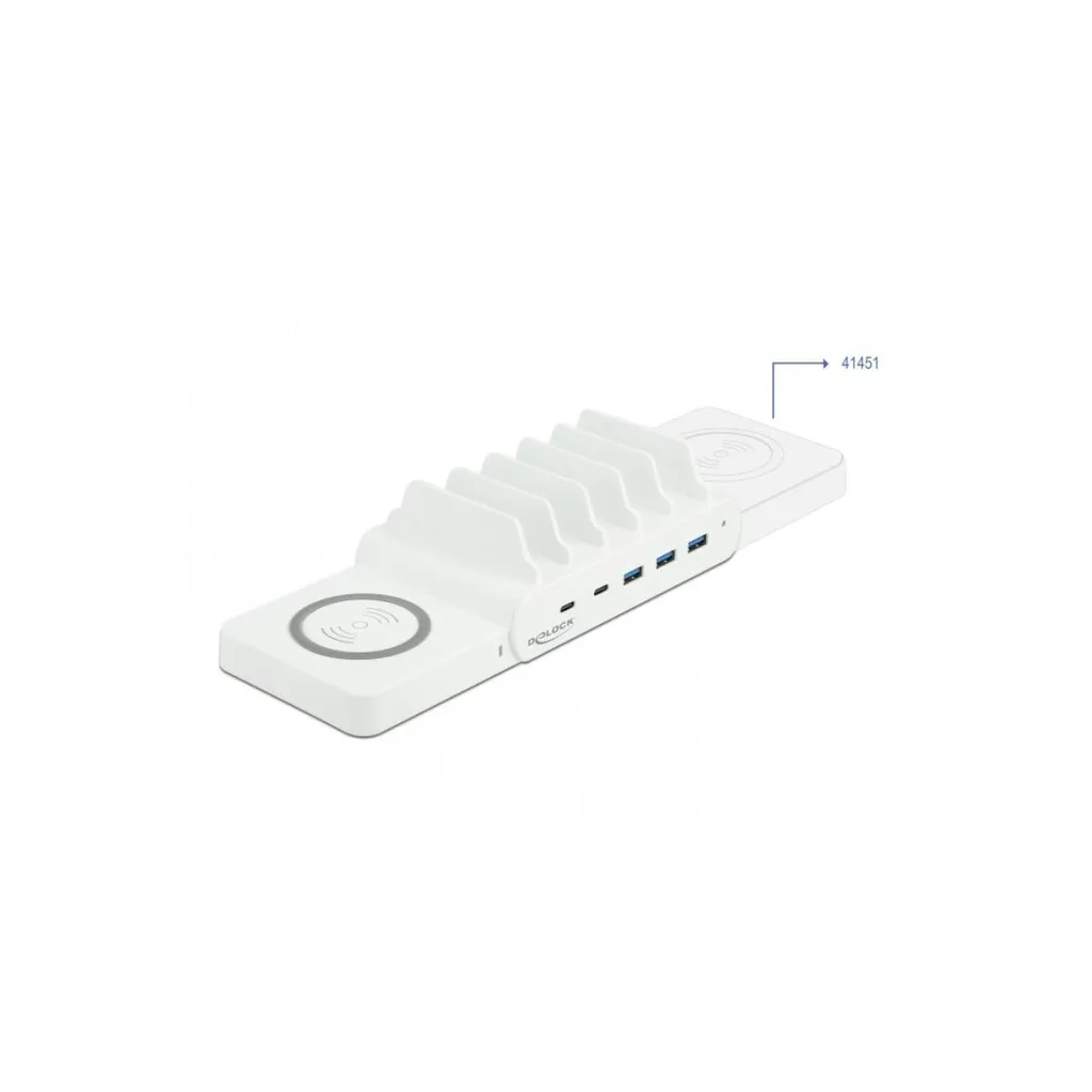 Chargeur Multi-Ports USB et Induction 110W : La solution de charge DELOCK