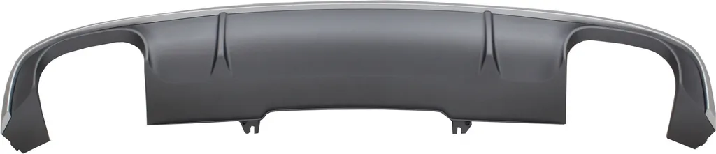 Diffuseur Arrière Audi A4 B9 8W S-Line 2016-2018 Look S4 en ABS Noir
