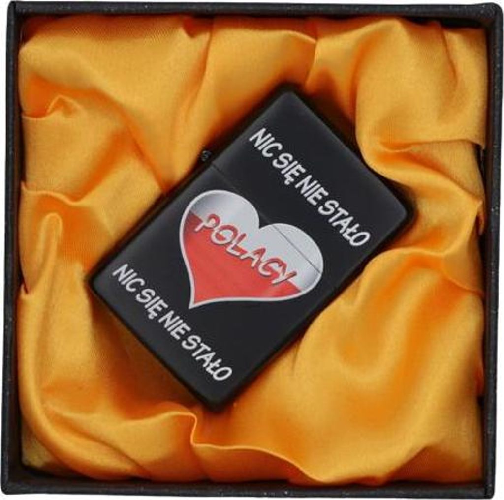 Gentelo Benzinfeuerzeug in einer Fan-Geschenkbox