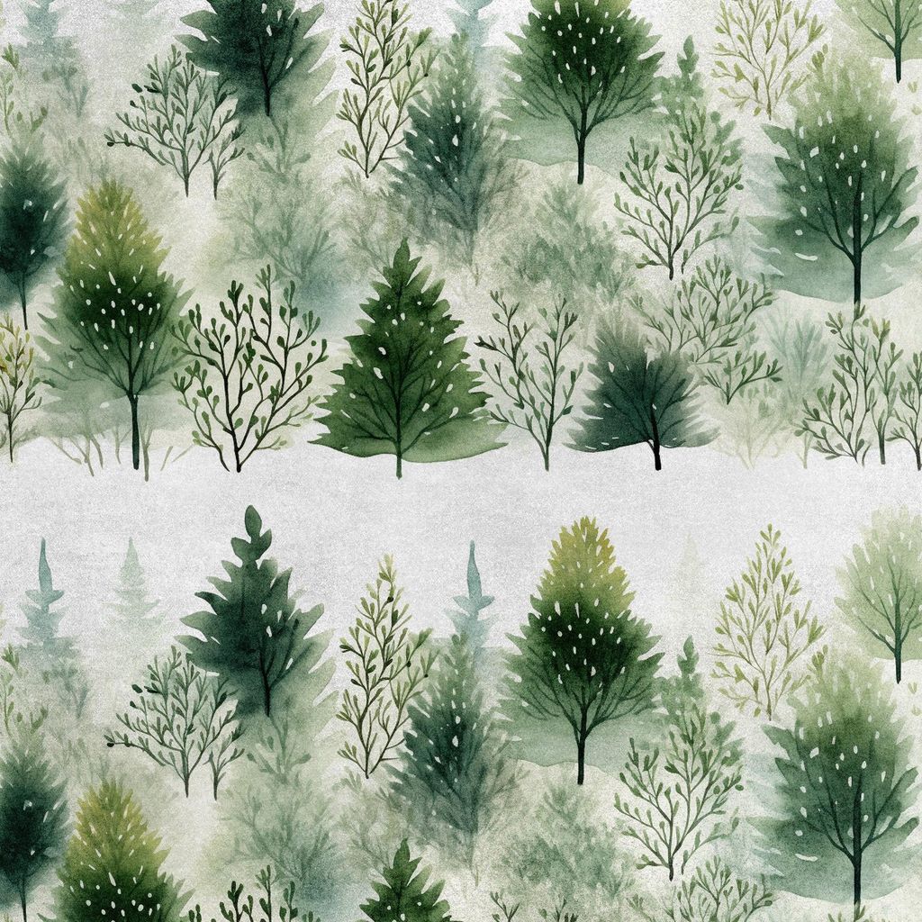 Royal Samt Stoff Polyester Zum Nähen - Motiv Landschaft - RDX2090