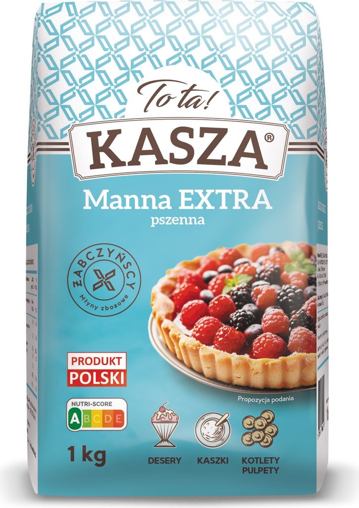 Weizengrieß Extra 1kg - Tota Produktbild 