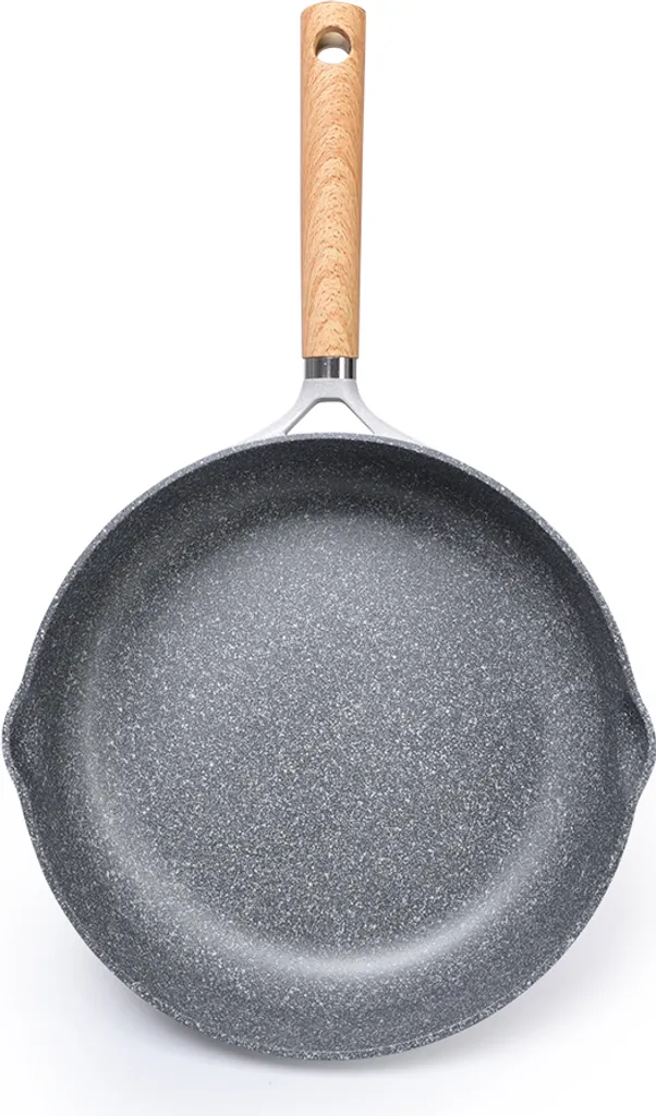 Fissman Shadow Borneo Padella Profonda 28 cm | Alluminio Grigio
