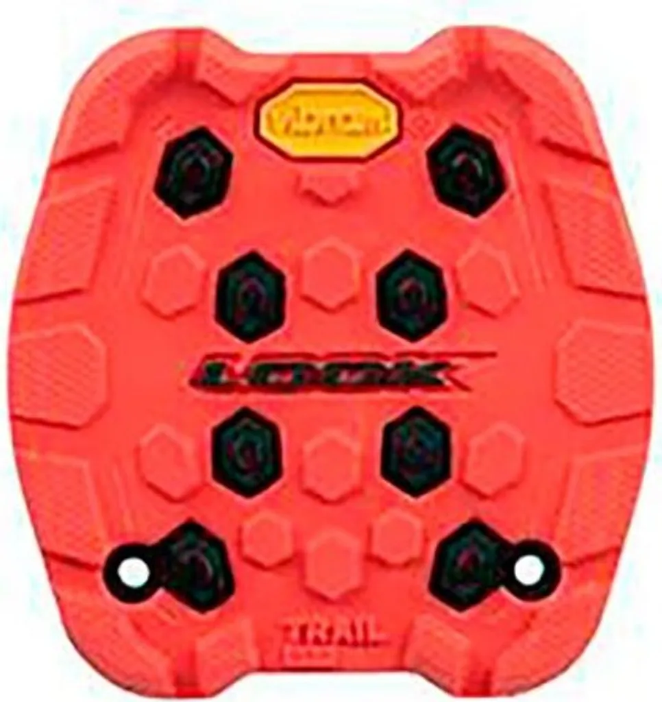 Pads Antidérapants Look Trail Grip Rouges en Vibram Haute Performance