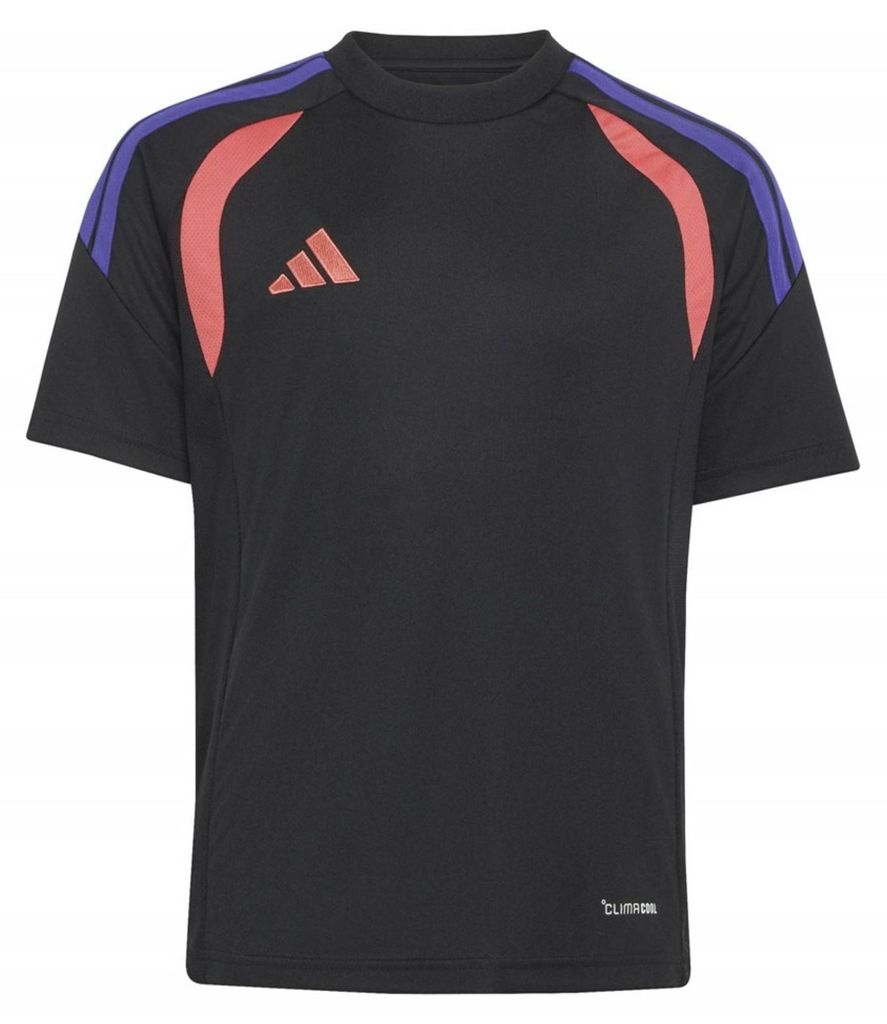 Adidas Tiro26L Jsy Y Black/Purpur/Semtur Produktbild 