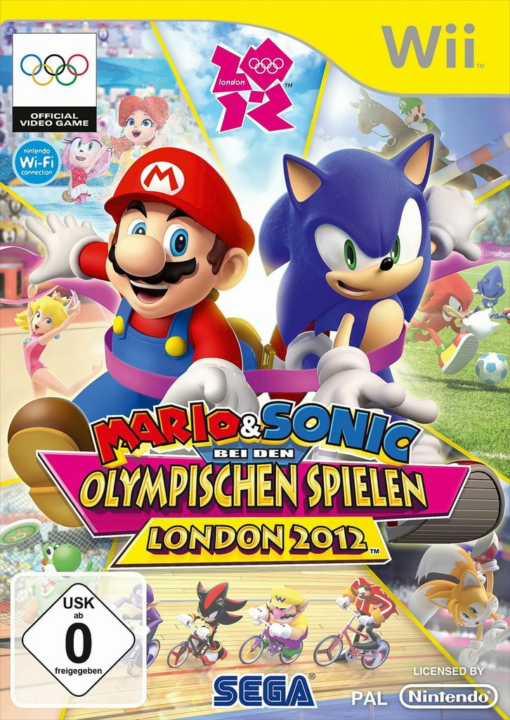 Mario &amp; Sonic bei den Olympischen Spielen London Produktbild 