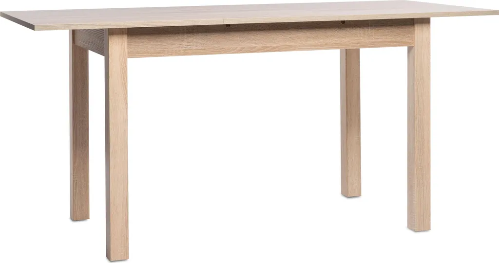 Grande Table de Salle à Manger Extensible en Bois Clair Sonoma 160cm