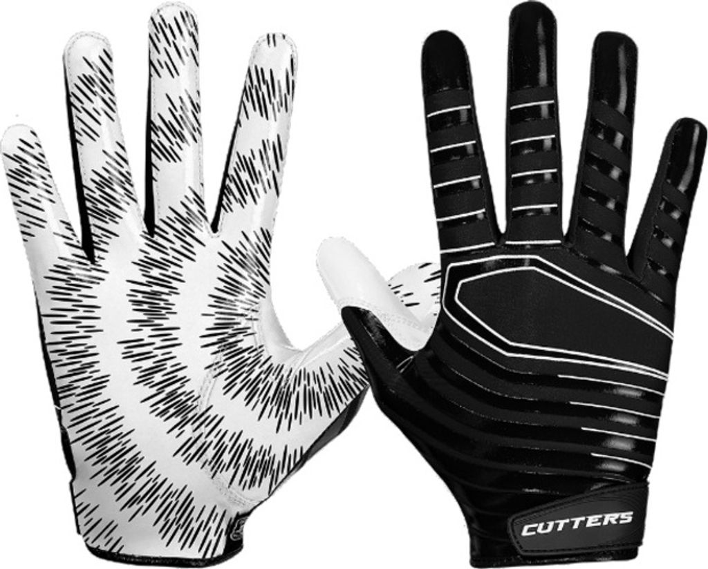 Cutters S252 Rev 3.0 Receiver Youth M Black American Football Artikel