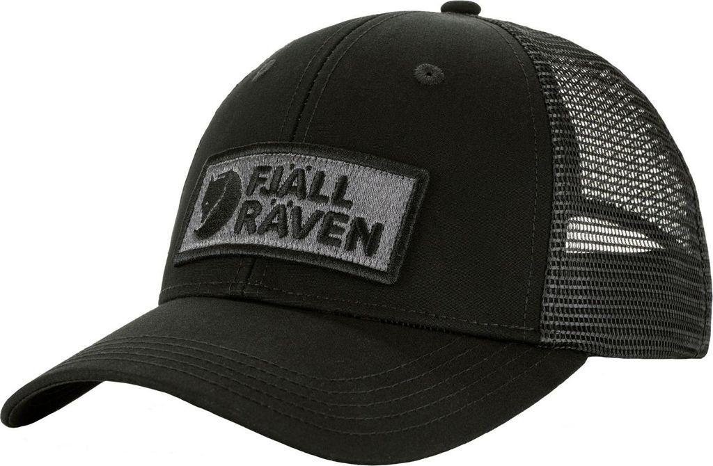 Fjällräven Långtradarkeps Kappe Schwarz S-M Herren,Damen Schwarz S-M