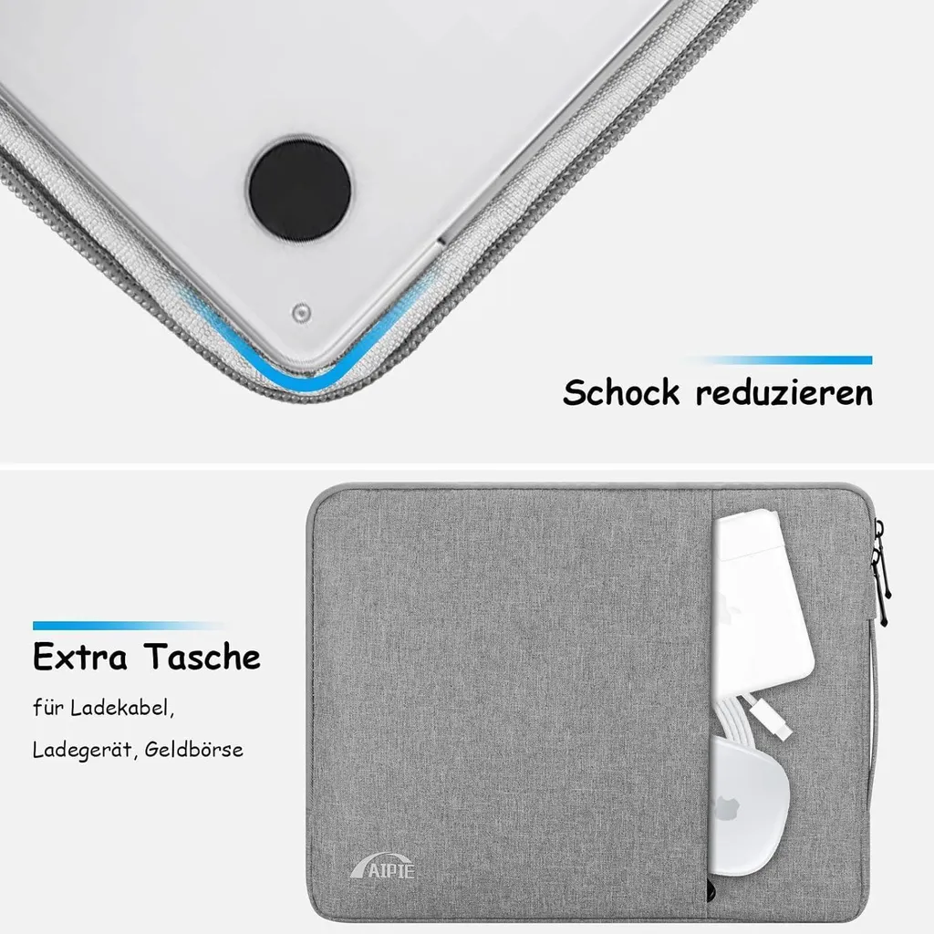 Custodia PC 16 Pollici AIPIE: Manica Protettiva Professionale 40cm - 3
