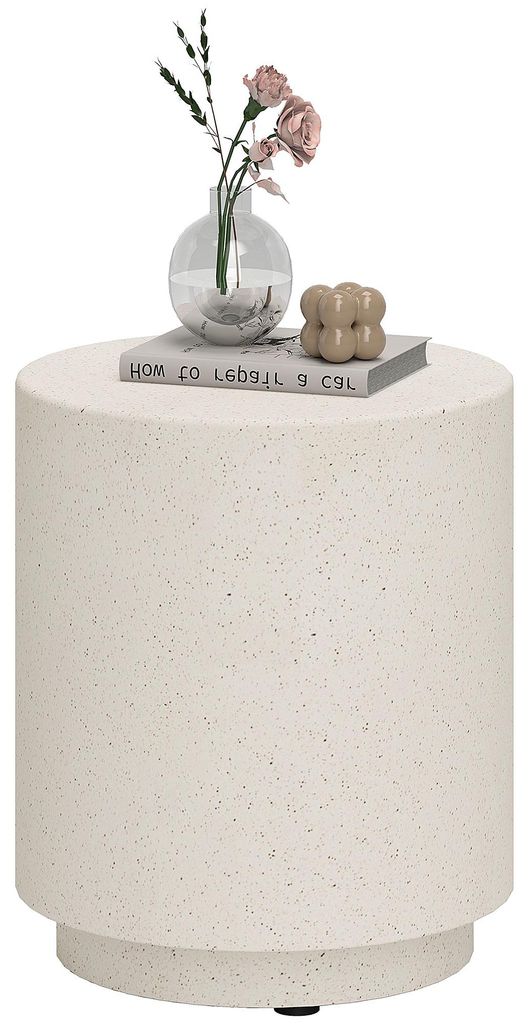 Beistelltisch in Beton-Optik 37?cm x 37 cm x 43 cm Produktbild 