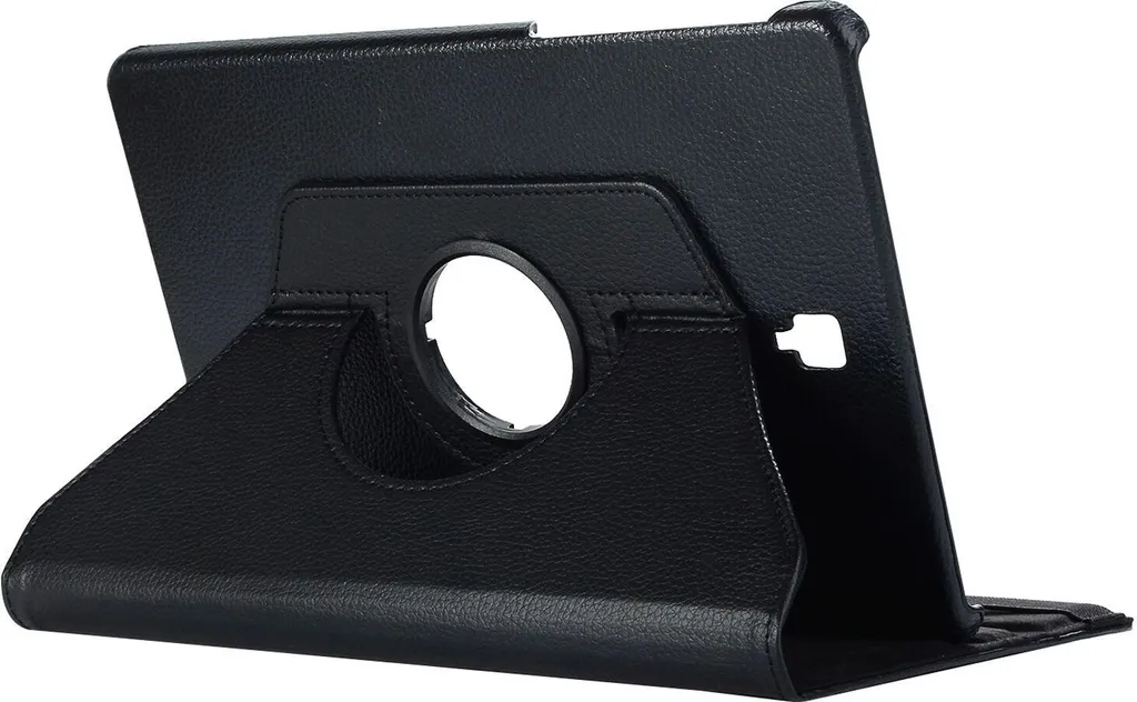 Custodia per Samsung Galaxy Tab S4 SM-T830 T835 da 10,5 pollici Cover protettiva Smart Cover ruotabile a 360° Nero