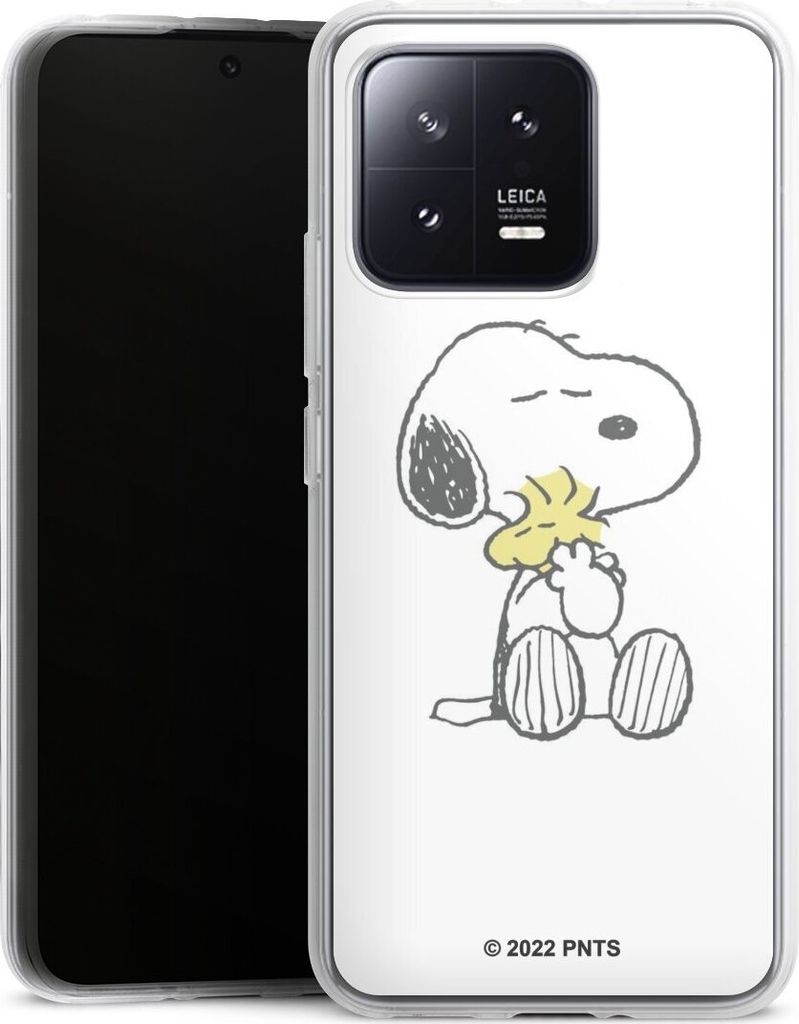 DeinDesign Handyhülle für Xiaomi 13 Silikon Hülle Case Smartphone Schutzhülle Liebe Peanuts Snoopy