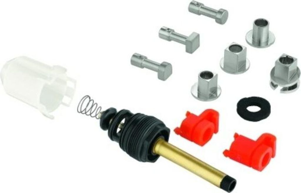 GROHE Umstellung 48442, für Unterputz-Einhandmischer Wanne, inklusive Umstellknopf, supersteel