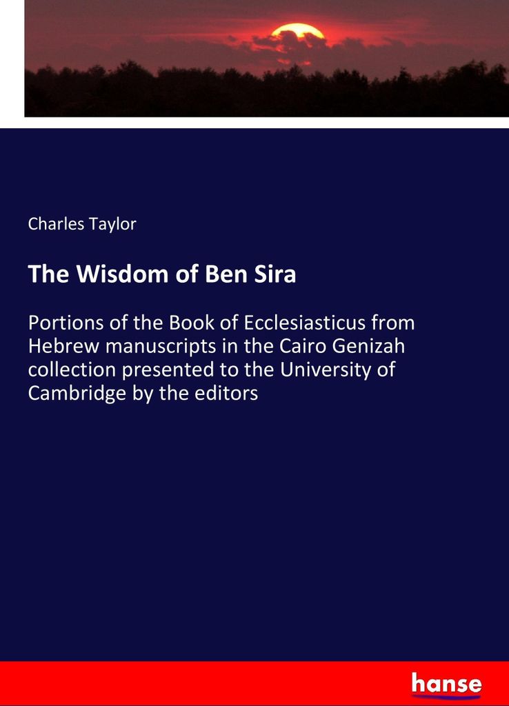 The Wisdom of Ben Sira