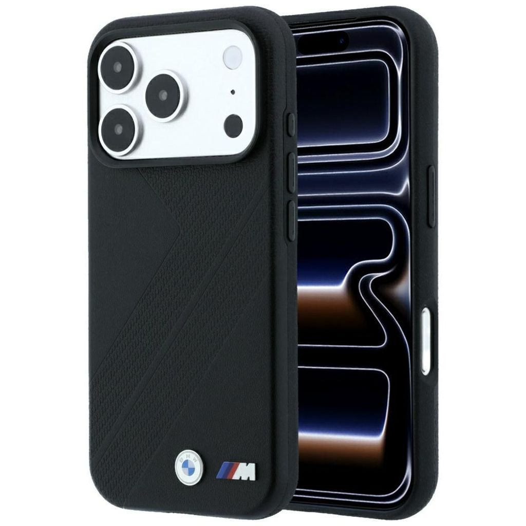 Funda BMW Tire-Track para iPhone 18 Pro, de cuero Imagen del producto 