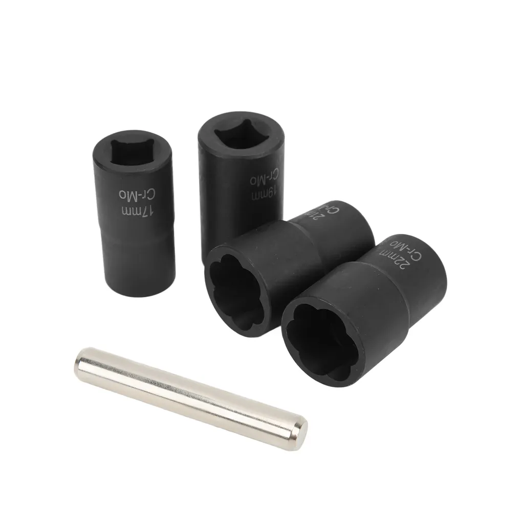 Set Rimozione Dadi e Bulloni Professionale - Estrattore a Spirale 13 Pz - 4