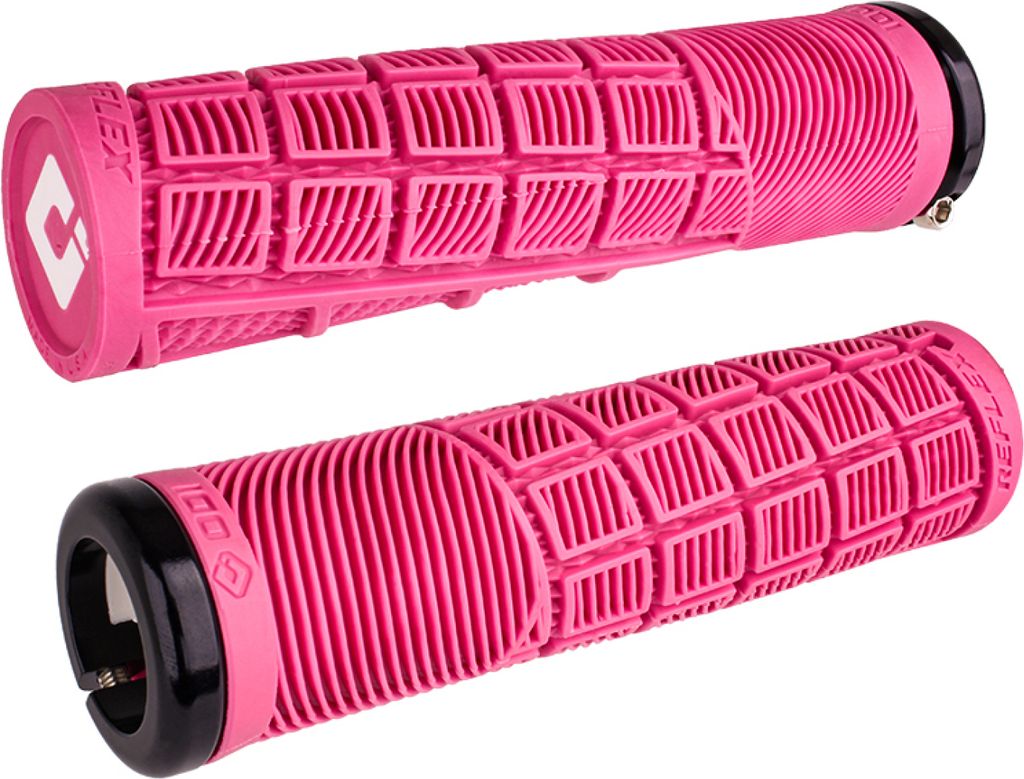 Odi MTB Griffe Reflex V2.1 Lock on 135mm 33,5 Pink Produktbild 