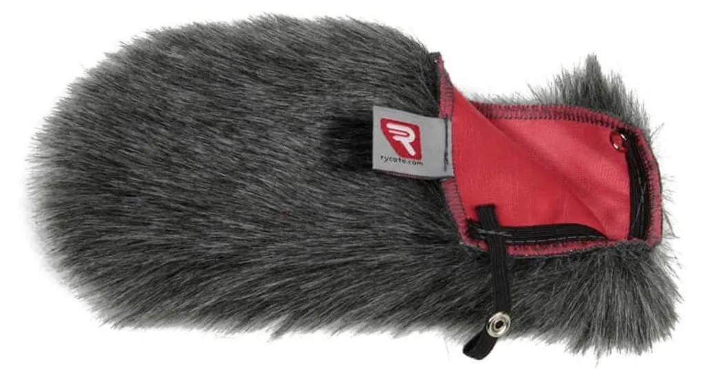Mini Windjammer Rycote Red - Filtre vent pour vlogs et reportages
