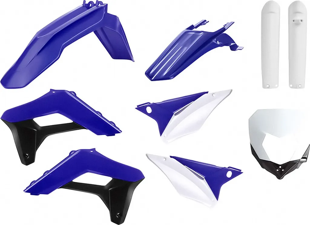 Kit Plastiques Moto Polisport de Rechange Intégral Teinte d'Origine