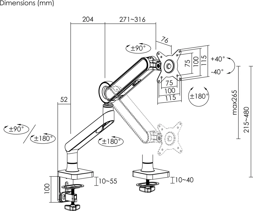 Support Écran PC Solide pour Moniteur 35 Pouces - Fini le Mal de Dos ! - 5