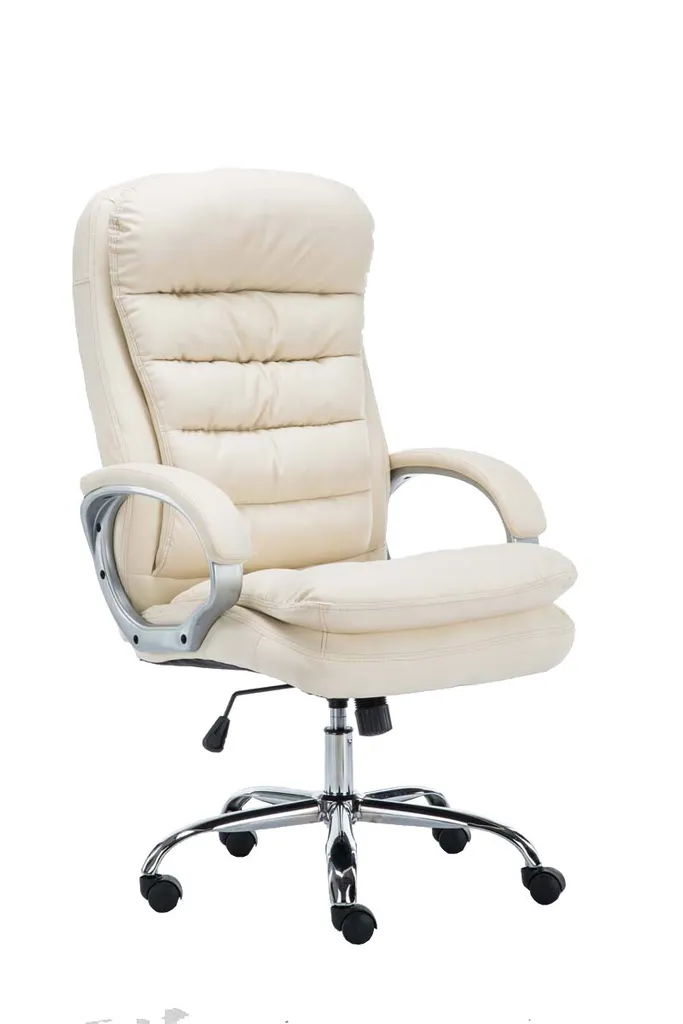 Siège bureau robuste pour forte corpulence 235 kg Vancouver crème CLP