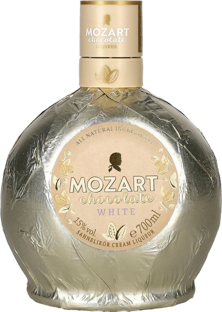 Mozart Chocolate White Sahnelikör 15% Vol. 0,7l Produktbild 