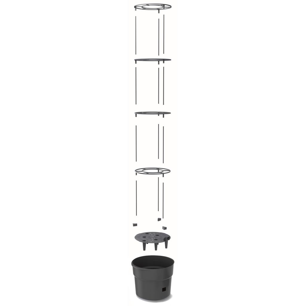 Set 3x Tomatenpflanze aus Kunststoff Pflanzkübel 18 L, Produktbild 