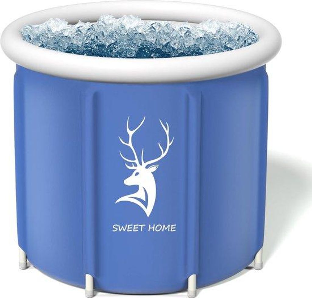 Premium Aufblasbares Eisbad für Erwachsene, Kälte-Therapie, Robust & Stabil