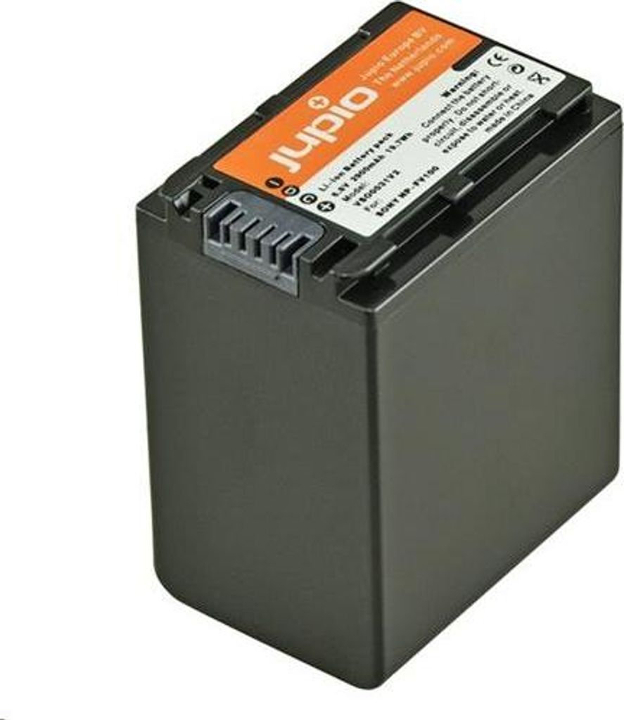 Jupio NP-FV100 Akku inklusive Info-Chip für Sony