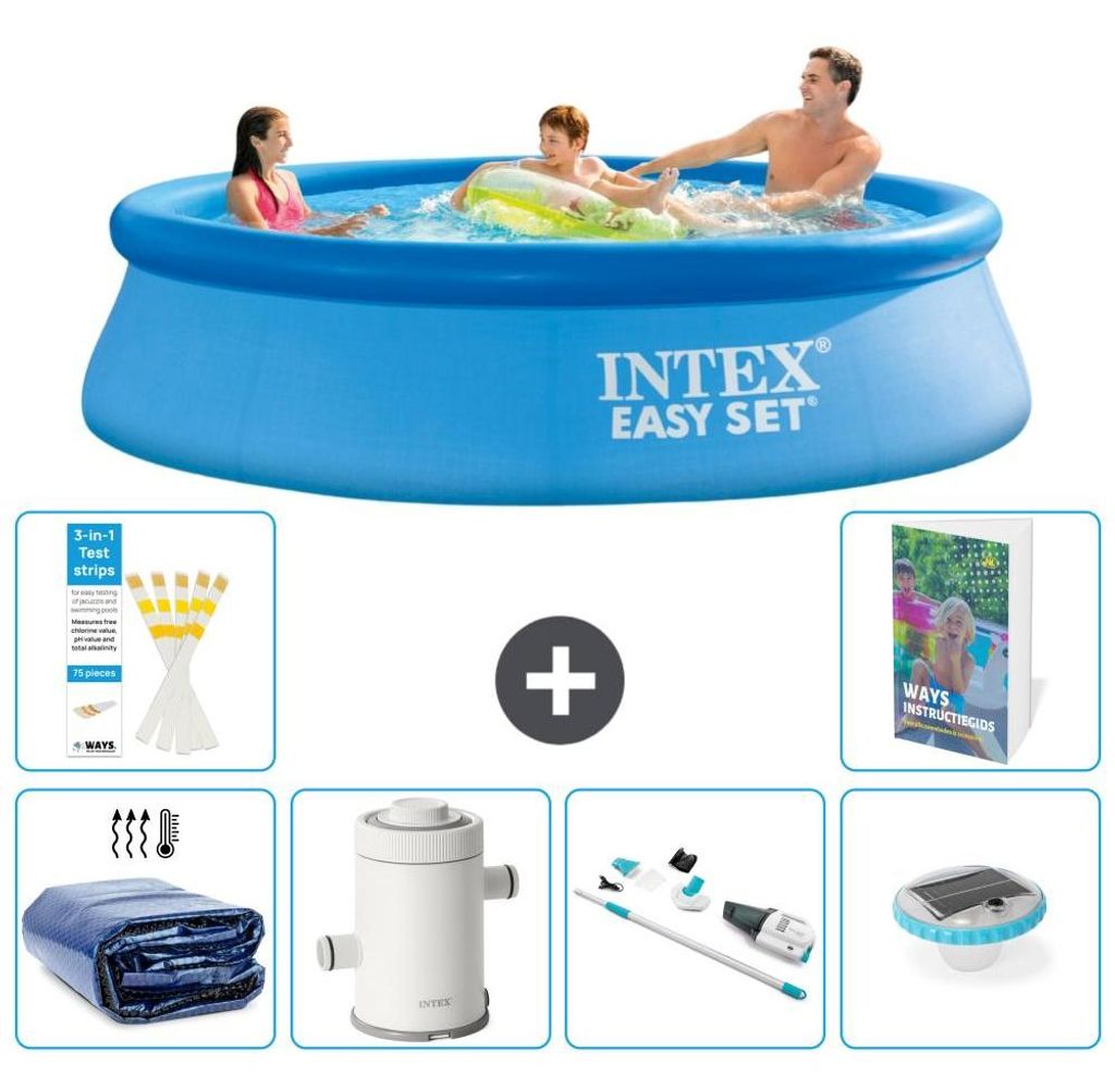 Easy Set Pool Rund - 305x76 cm - 7-teilig S30