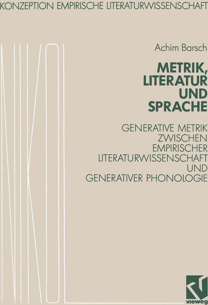 Metrik, Literatur und Sprache