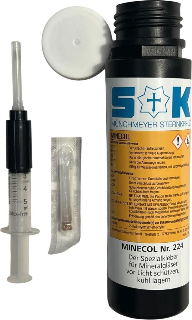 Minecol Cemento UV per Cristalli Minerali 2ml Minecol Immagine del prodotto 