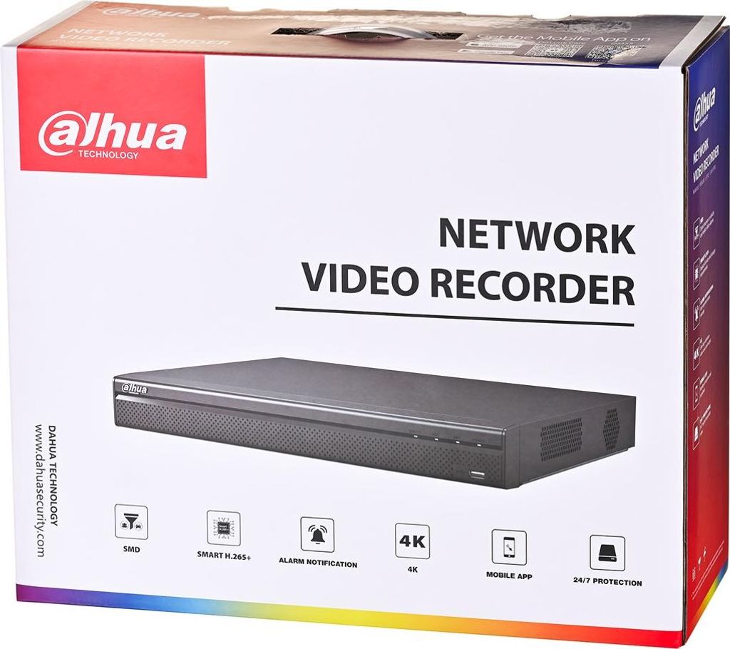 Dahua Technology DHI-NVR4216-4KS3, 16 Kanäle, 3840 x 2160 Produktbild 