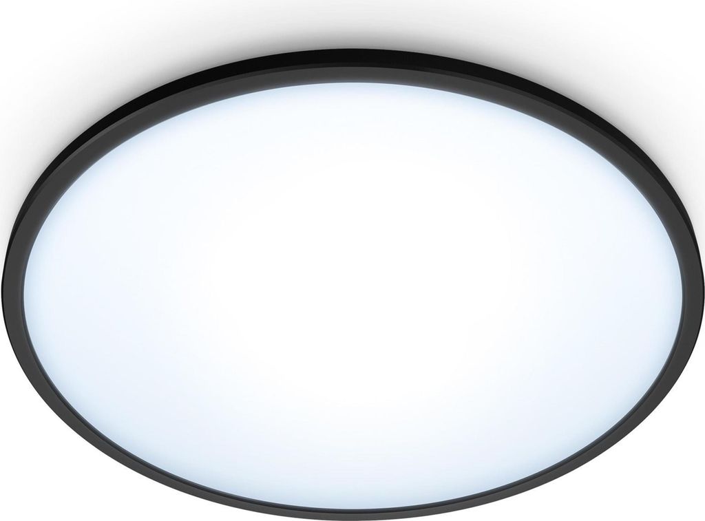 WiZ Tunable White SuperSlim Deckenleuchte 16W schwarz