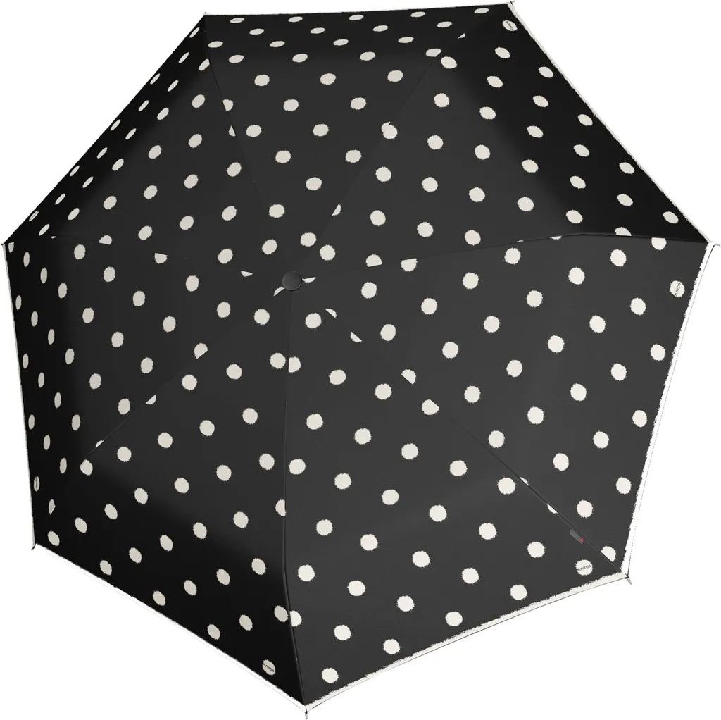 Parapluie de voyage Knirps T.020 Small Manual noir spécial sac à main