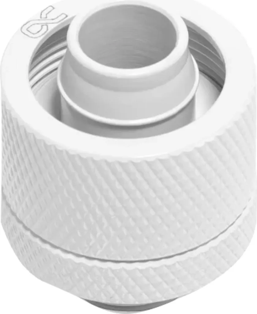 Alphacool Eiszapfen 16/10mm Bianco: Raccordo Alta Performance G1/4