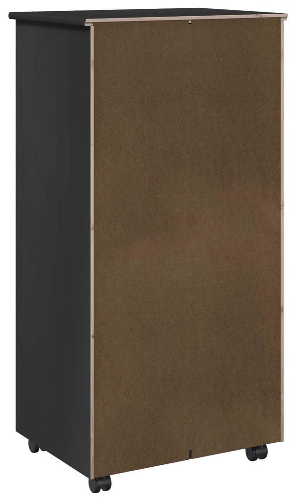 vidaXL Rolovací skříňka, 53 x 39 x 103 cm, masivní borové Obrázek produktu 