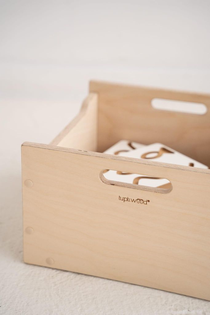 Große BOX - Holzkiste für Spielzeug und andere Schätze