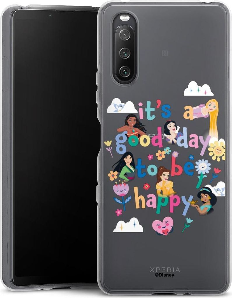 DeinDesign Handyhülle für Sony Xperia 10 III Silikon Hülle Case Smartphone Schutzhülle Disney Princess Offizielles Lizenzprodukt Prinzessin
