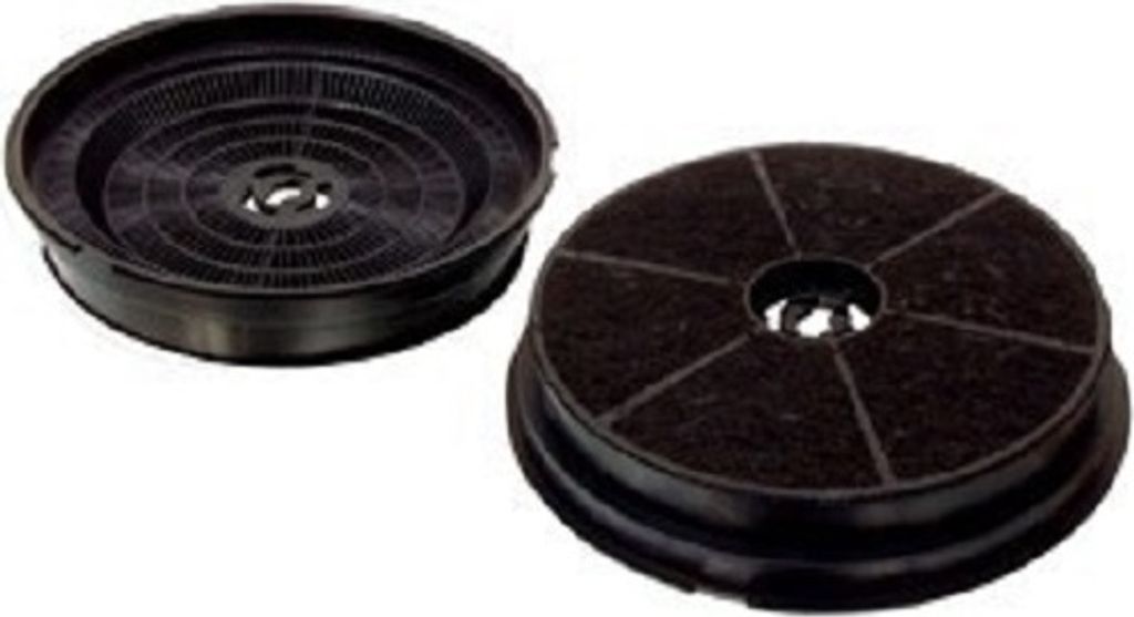 2x Dunstabzugshauben Aktiv Kohlefilter Universal 190mm rund SET