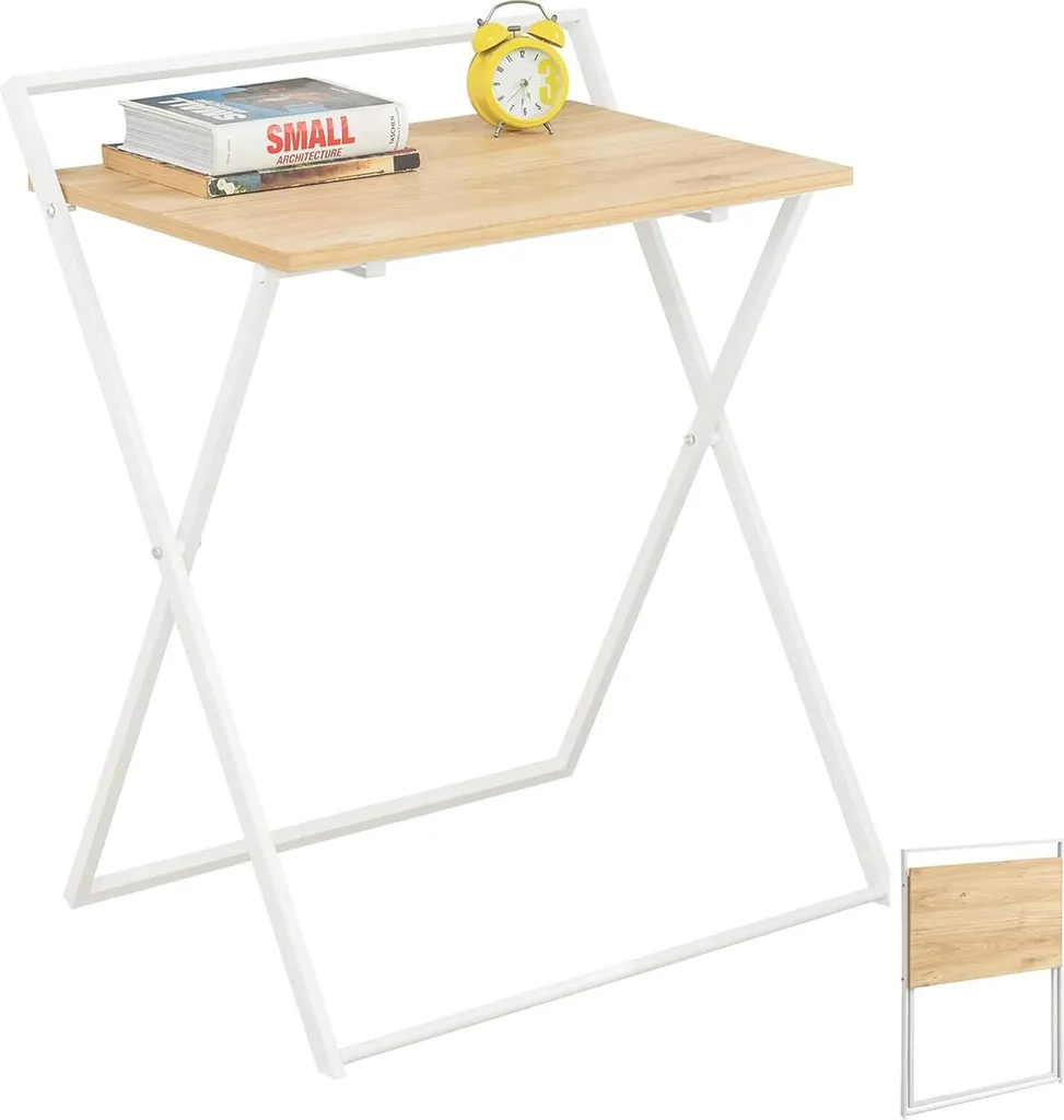 Bureau Pliable SoBuy : Solution Gain de Place Contre le Désordre de Salon