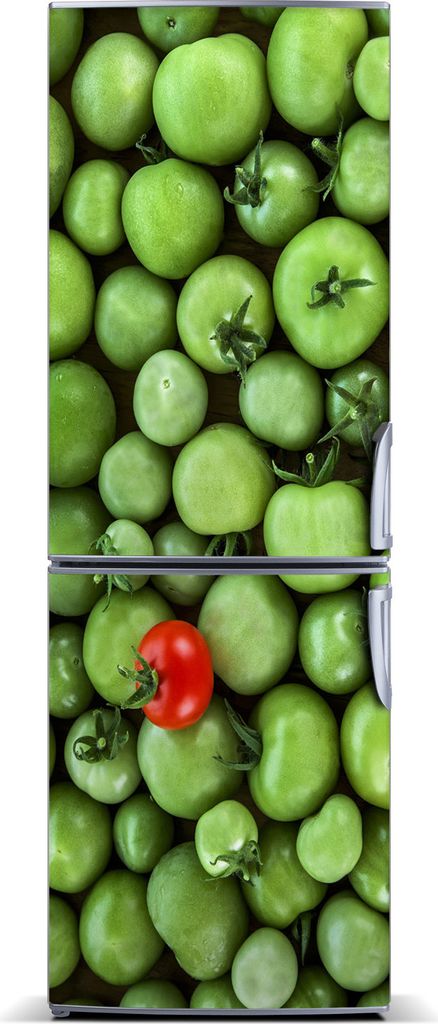Tulup Kühlschrankdekoration - Magnetmatte - 70 cm x 190 cm - Magnet auf dem Kühlschrank - Rote Tomate