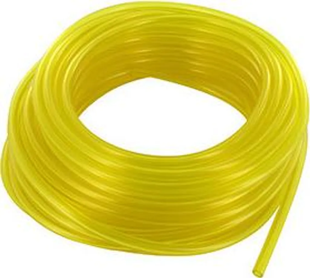 Durite jaune pour carburant spécial de 15m de long et diamètre 3x6.2 mm