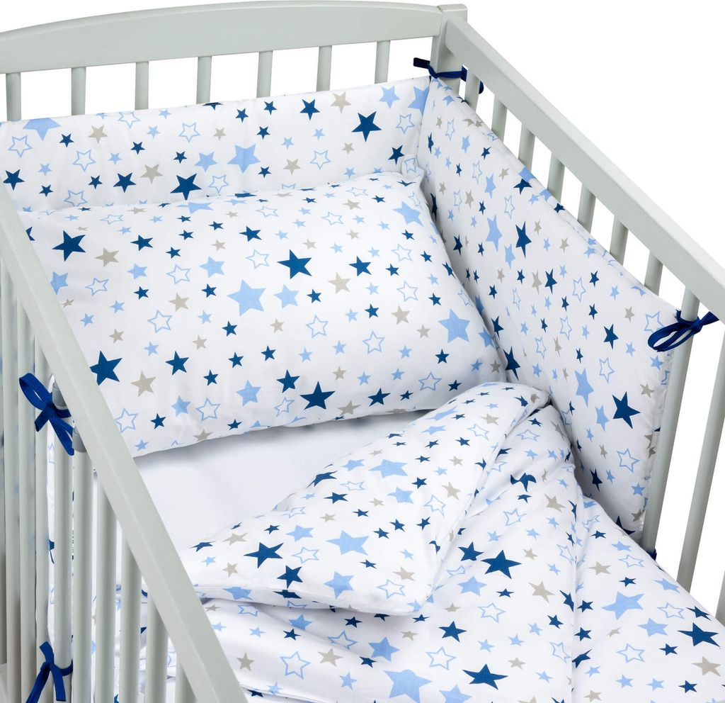 Pepi 4-teiliges Bettwäsche-Set für Babybett 60_120 mit Produktbild 