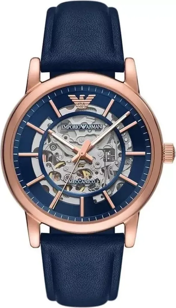 Montre de luxe Armani ty198470 : Un accessoire chic avec bracelet cuir