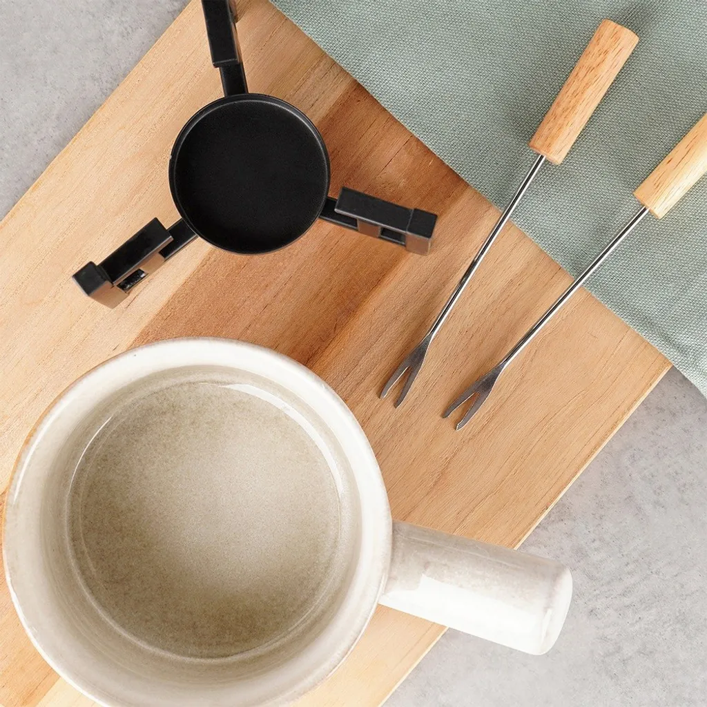Appareil à fondue chocolat pour dessert romantique et goûter enfant