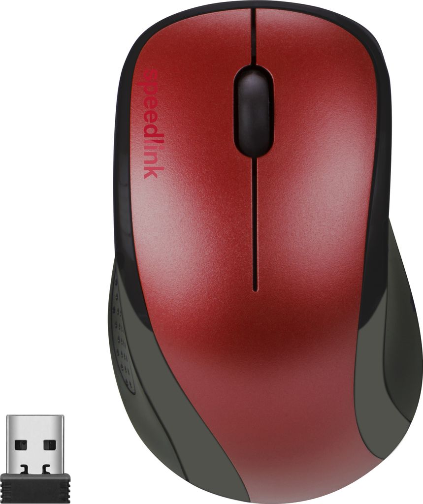 SPEEDLINK KAPPA Mouse - Wireless, red Produktbild 