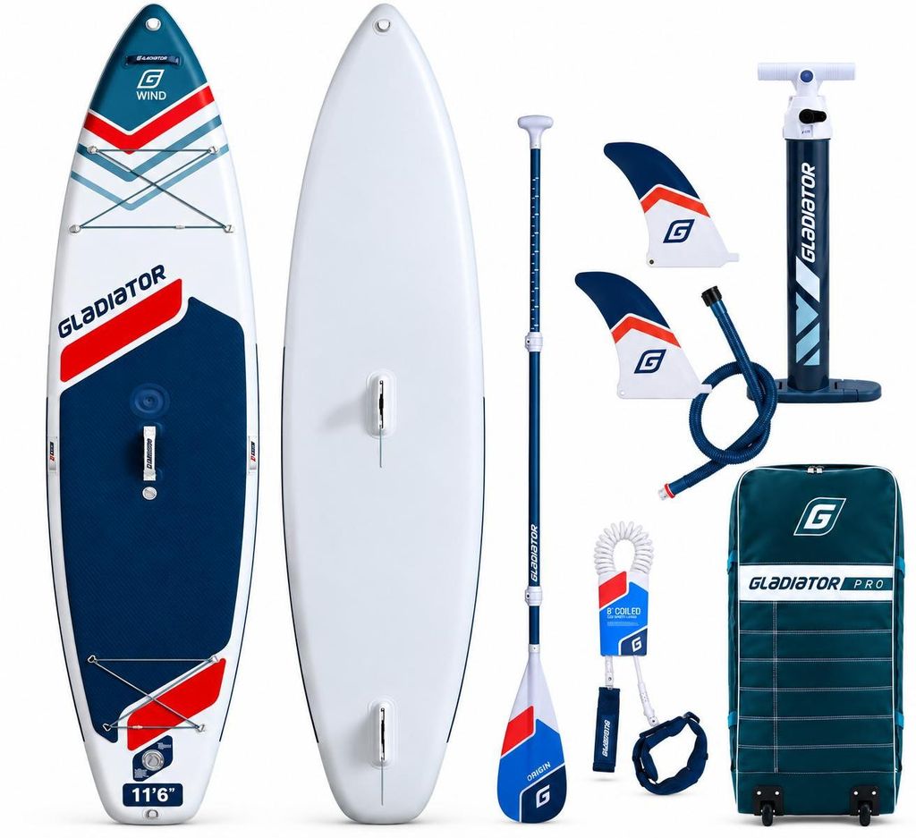 Gladiator Pro WindSUP 11'6 SC 2026 – turistické SUP doska s Obrázok produktu 